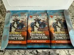 Outlaws of Thunder Junction Play Booster Box - MTG - Brand New Open Box - Image 1
