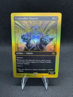 Cryptcaller Chariot (First-Place Foil) Aetherdrift Foil - Image 1