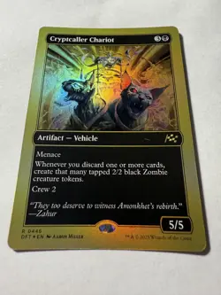 Cryptcaller Chariot (First-Place Foil) Aetherdrift Foil - Image 1