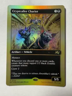 Cryptcaller Chariot (First-Place Foil) Aetherdrift Foil - Image 2