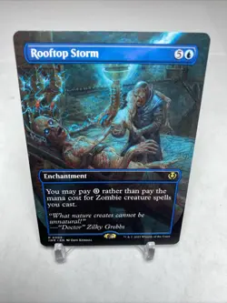 Rooftop Storm (Borderless) Innistrad Remastered Regular #306 Mint / NM - Image 1