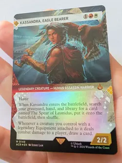 Kassandra, Eagle Bearer (Showcase) Universes Beyond: Assassin's Creed Foil Mtg - Image 3