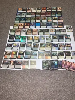 MTG Magic EDH SLIVER DECK - 5 Color - SLIVER HIVELORD DECK EDH - Some FOIL - Image 1