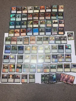 MTG Magic EDH SLIVER DECK - 5 Color - SLIVER HIVELORD DECK EDH - Some FOIL - Image 2