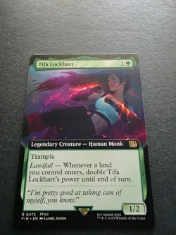 Tifa Lockhart (Extended Art) REGULAR - FINAL FANTASY (FIN) 0473 MTG - Image 1