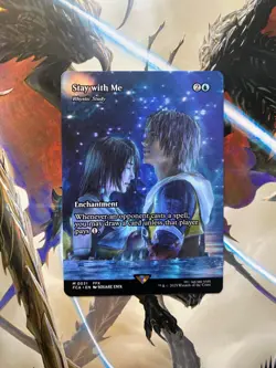 Stay with Me - Rhystic Study (Showcase) Final Fantasy: Through the Age Non-Foil - Image 1