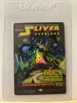 Sliver Overlord (Showcase) (SPG) FOIL EOE Mythic #0128 NM ENG Special Guests - Image 1