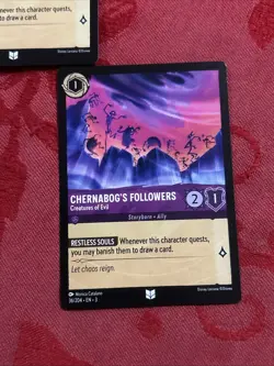 2x Lorcana Inklands - Chernabog's Followers - Creatures of Evil - 36/204 - x2 - Image 2
