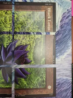 Ultra Pro Puzzle Quest Black Lotus 8/9 Pieces Complete - Image 3