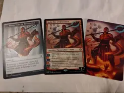 x1 Koth, Fire of Resistance + Token and Art Card ONE MTG 138/271 RARE M/NM 1x - Image 1