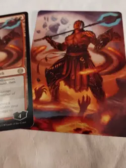 x1 Koth, Fire of Resistance + Token and Art Card ONE MTG 138/271 RARE M/NM 1x - Image 4