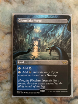 [MTG] Gloomlake Verge (Borderless) Duskmourn: House of Horror (DSK) - Image 1