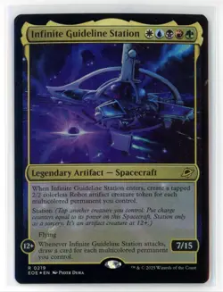 MtG EOE Infinite Guideline Station #219 FOIL - Image 1