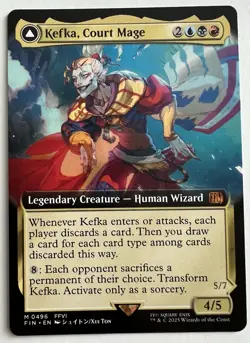 Kefka, Court Mage (Extended Art) #496 MTG Final Fantasy - Image 1