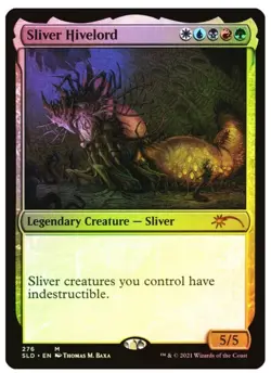 Sliver Hivelord Secret Lair Drop -FOIL- NM/M- MYTHIC - Image 1
