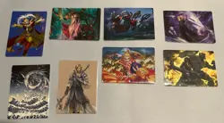 MTG Finally Fantasy Art Card Lot - Image 1