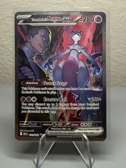 Pokemon TCG Team Rockets Mewtwo EX Sir Destined Rivals Card 231/182 - Image 1