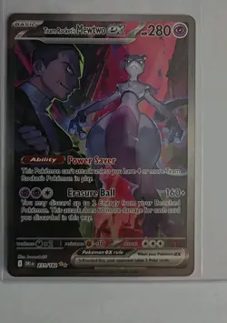 Pokemon TCG Team Rockets Mewtwo EX Sir Destined Rivals Card 231/182 - Image 1