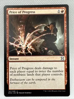 MTG - Price of Progress Eternal Masters Regular NM Pack Fresh - Image 1