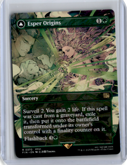 NM Borderless Esper Origins, MTG, Final Fantasy, Magic the Gathering, 370 - Image 1