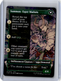 NM Borderless Esper Origins, MTG, Final Fantasy, Magic the Gathering, 370 - Image 2