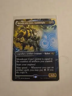 x1 Mendicant Core, Guidelight DFT Aetherdrift MTG 365 RARE BORDERLESS M/NM 1x - Image 1