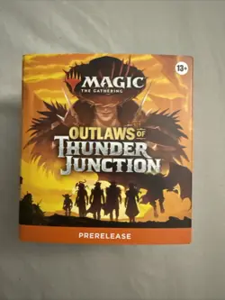 Outlaws of Thunder Junction Magic The Gathering Prerelease Box - Image 1