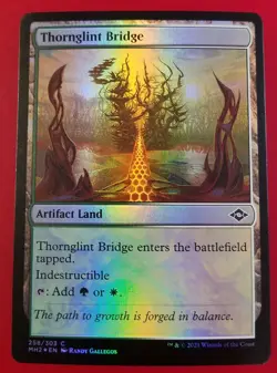 1x Thornglint Bridge | FOIL | Modern Horizons 2 | MTG Magic Cards - Image 1