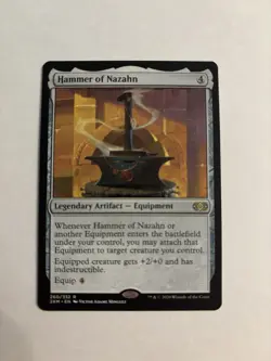 1x MTG Hammer of Nazahn - Double Masters (2XM) #260 - Magic the Gathering - Image 1