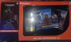 MTG: Outlaws of Thunder Junction Deluxe Commander Kit Set (Set of 4) - See Desc - Image 4