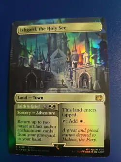 Ishgard, the Holy See Borderless Foil Final Fantasy MTG #310 FFXIV - Image 1
