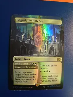 Ishgard, the Holy See Borderless Foil Final Fantasy MTG #310 FFXIV - Image 2