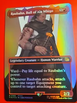 Raubahn, Bull Of Ala Mhigo Foil Mtg - Image 2