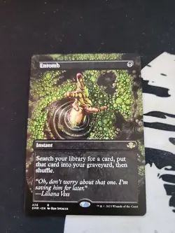 Entomb (Borderless) Dominaria Remastered Regular - Image 1