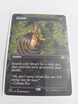 Entomb (Borderless) Dominaria Remastered Regular - Image 1