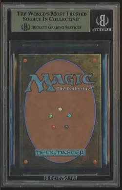 2025 MTG Final Fantasy #0551c Traveling Chocobo Neon Ink Blue Foil BGS 10 - Image 2