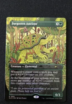 MTG - Forgotten Ancient RAINBOW FOIL - Secret Lair Drop Rare #1890 NM Borderless - Image 1