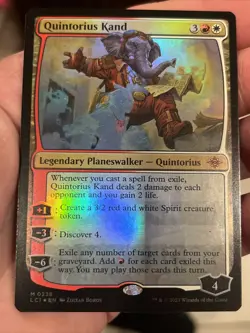 Magic the Gathering (mtg): LCI: Quintorius Kand - Mythic - Foil - Image 2