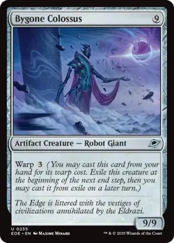 NM Foil Bygone Colossus, MTG, Edge of Eternities, Magic the Gathering, 235 - Image 1