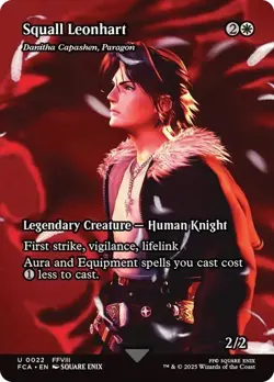Squall Leonhart / Danitha Capashen, Paragon - Final Fantasy FFVIII FCA 0022 MTG - Image 1