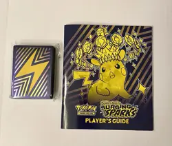 Surging Sparks Players Guide And Sleeves From - Elite Trainer Box - ETB - Image 1