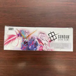 Gundam Card Game Newtype Rising Booster Box GD01 Sealed Japanese w/shrink PSL - Image 3