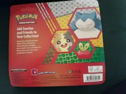 POKEMON TRADING CARD GAME SNORLAX Morpeko Applin metal coin booster packs New! - Image 2