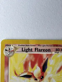 Pokemon Light Flareon 46/105 Neo Destiny lightly played - Image 2
