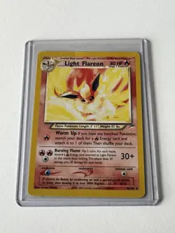Pokemon Light Flareon 46/105 Neo Destiny lightly played - Image 4
