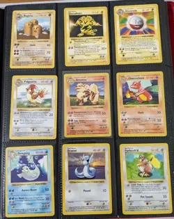 101% Complete SHADOWLESS Master Base Set 103/102 w/ PSA 7 CHARIZARD Pokemon! - Image 3
