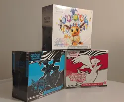 Pokemon TCG Scarlet & Violet Black Bolt, White Flare And Prismatic Evolution ETB - Image 5