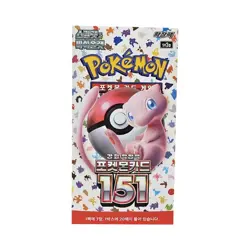 pokemon booster box korean 151 ホケットモンスターカート 151 - Image 1