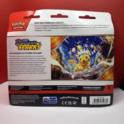 Pokemon TCG- Scarlet Violet Surging Sparks 3 Pack Booster Blister Quagsire New - Image 2