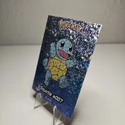 Squirtle #7 - Cracked Ice Holo - Crystal Collection 2024 - Pokemon Card - Image 4